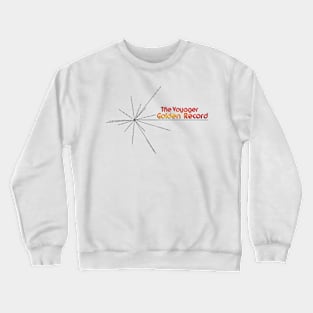 The Voyager Golden Record Logo A Crewneck Sweatshirt